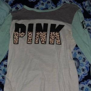 PINK Sleeve shirt